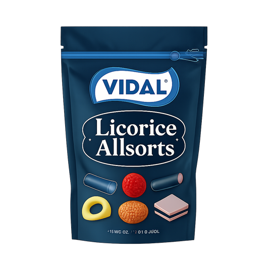 Vidal Licorice Allsorts (10x180g)